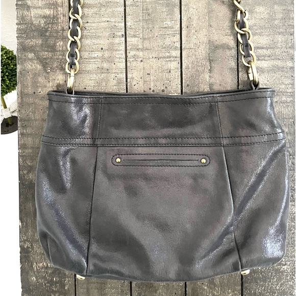 B. MAKOWSKY Leather Shoulder Bag Chain - Picture 7 of 10